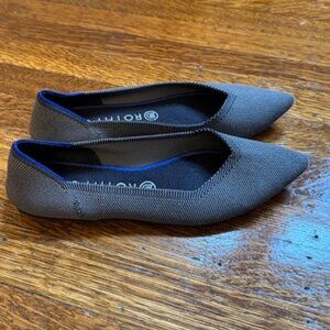 Gray Rothy's Pointed Toe Shoes